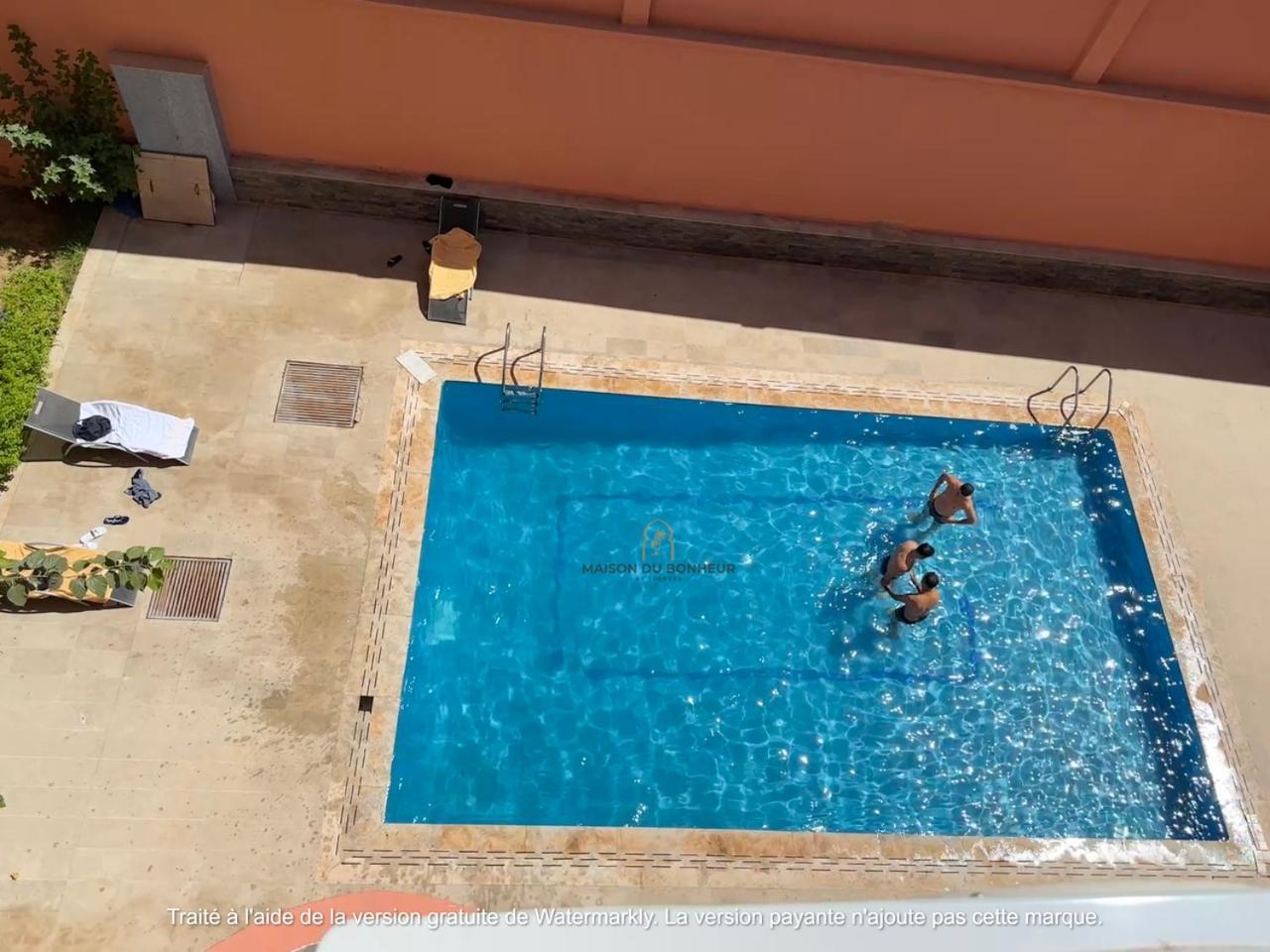 Appartement F3 De Luxe A Gueliz - 5 Min De La Gare - Piscine, Wifi, Parking Au Coeur De Marrakech Marrakesh