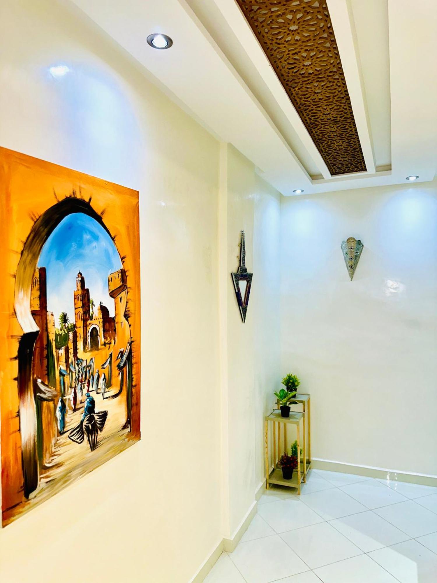 Appartement F3 De Luxe A Gueliz - 5 Min De La Gare - Piscine, Wifi, Parking Au Coeur De Marrakech *